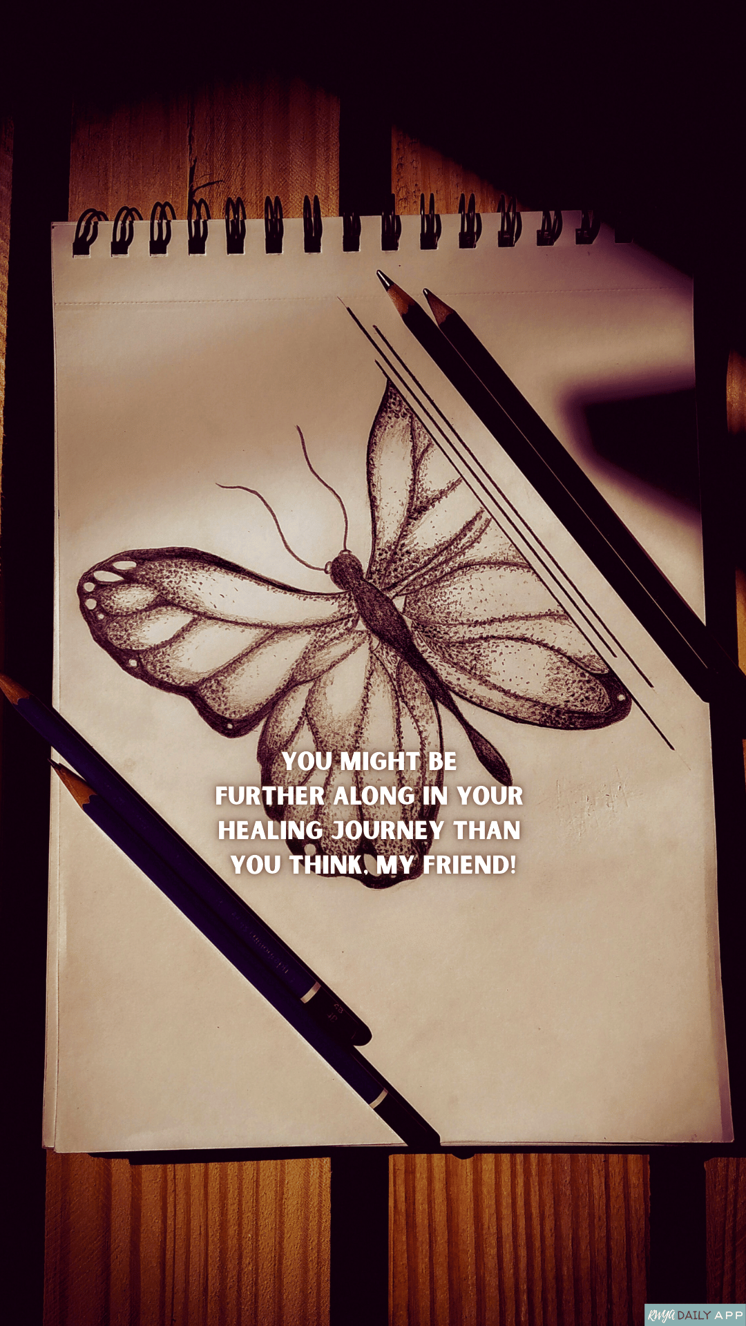 WALLPAPER You might be further along in your healing journey than you think, my friend! 