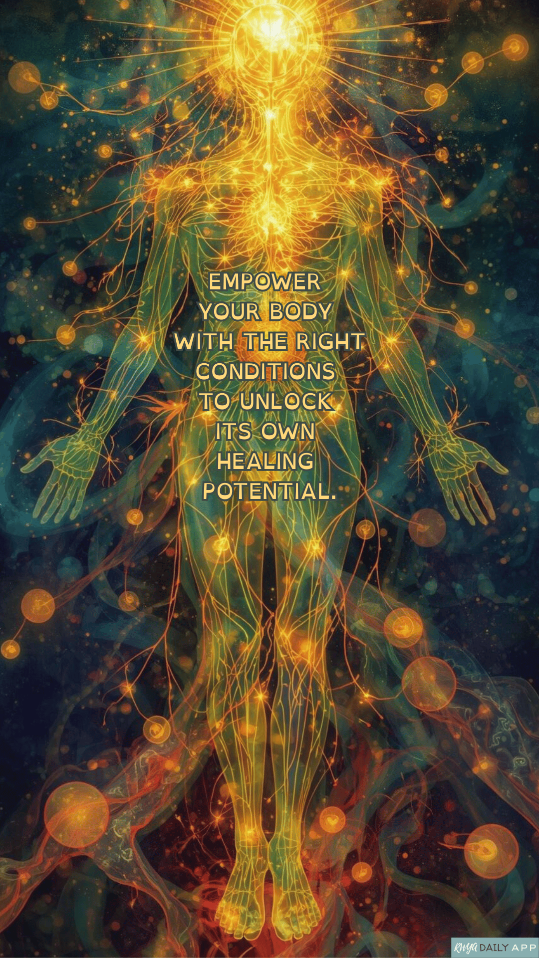WALLPAPER Empower your body with the right conditions to unlock its own healing potential. 