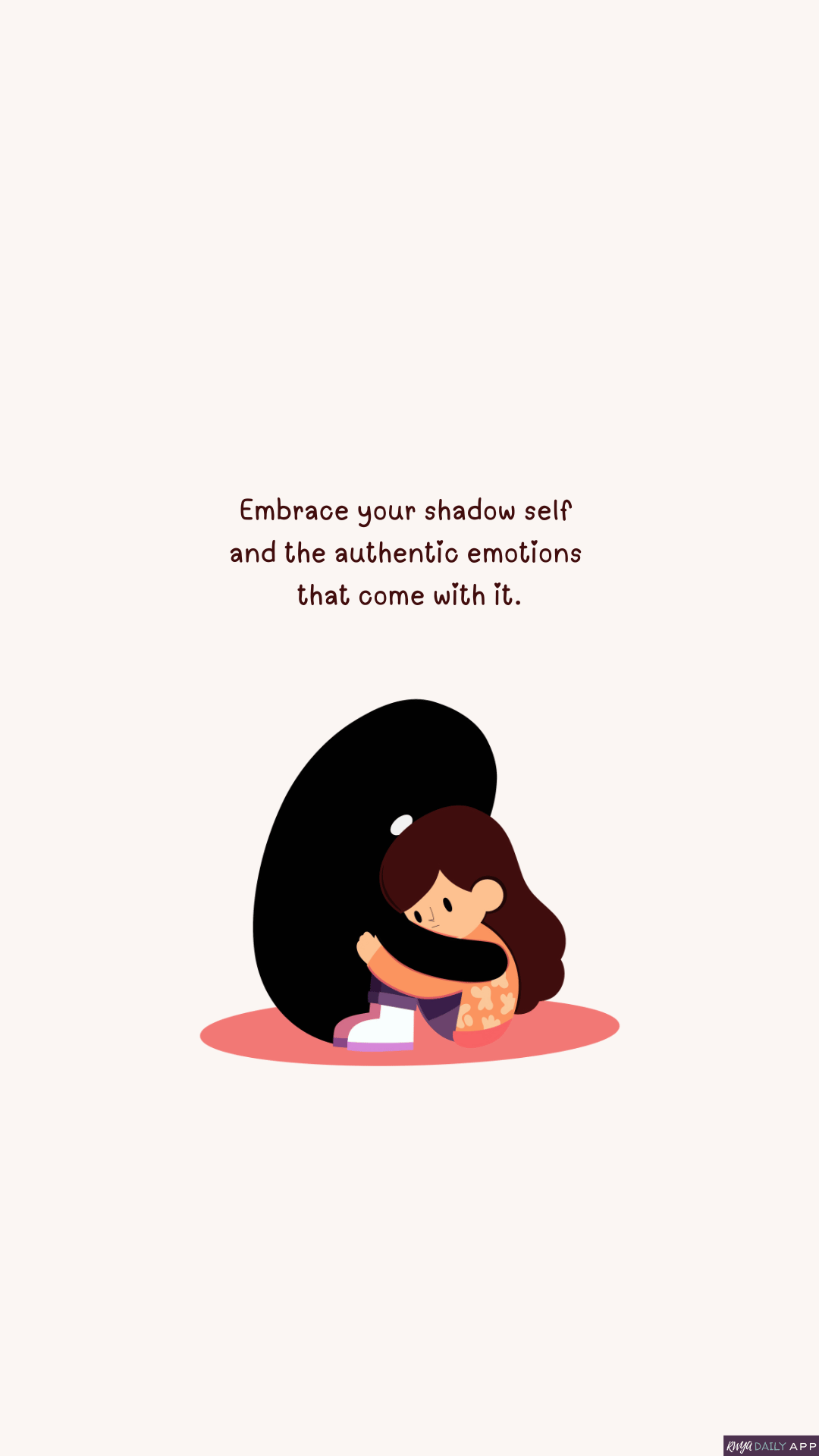 WALLPAPER Embrace your shadow self and authentic emotions that come with it.