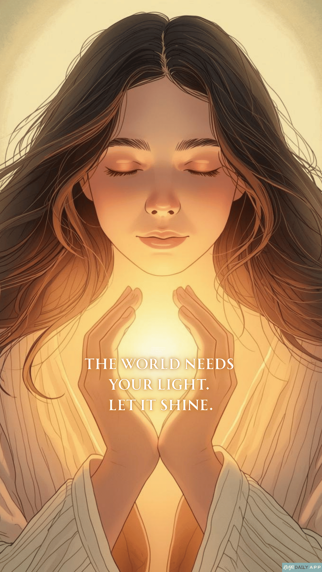 WALLPAPER The world needs your light. Let it shine.