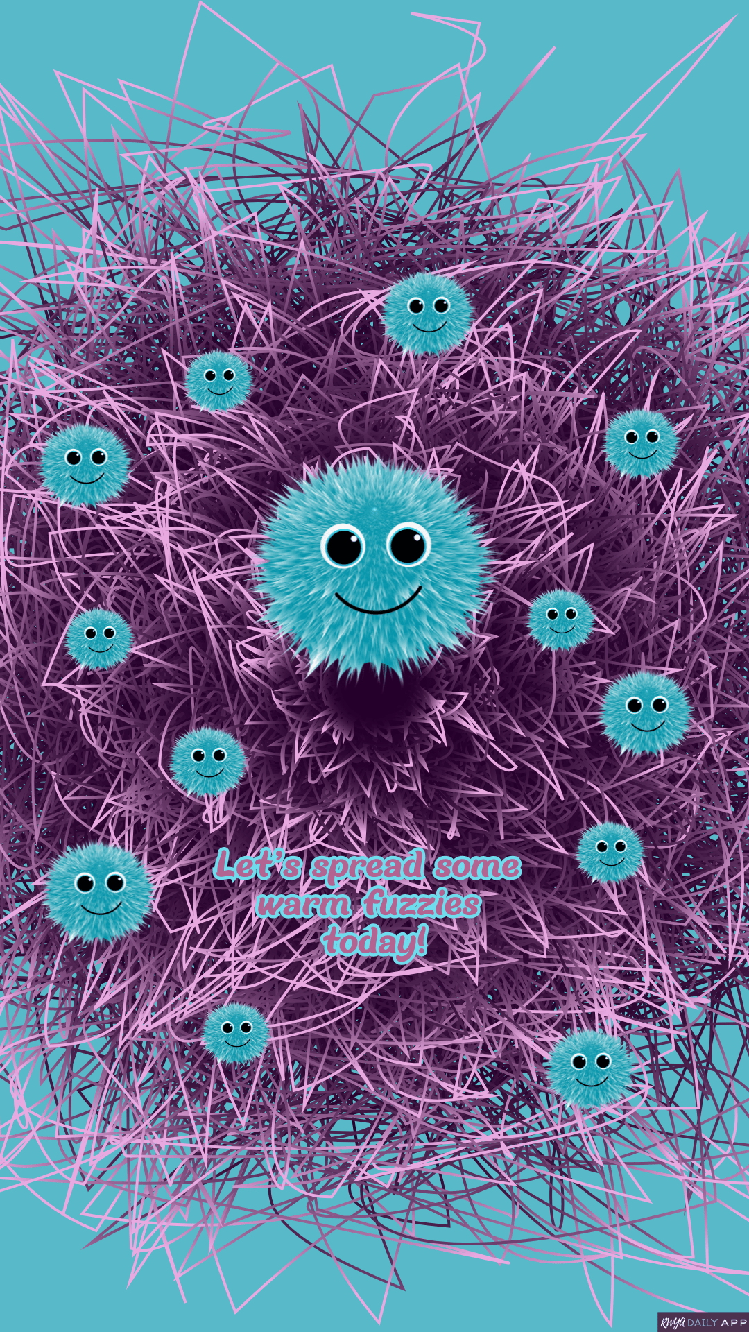 WALLPAPER Let’s spread some warm fuzzies today! 