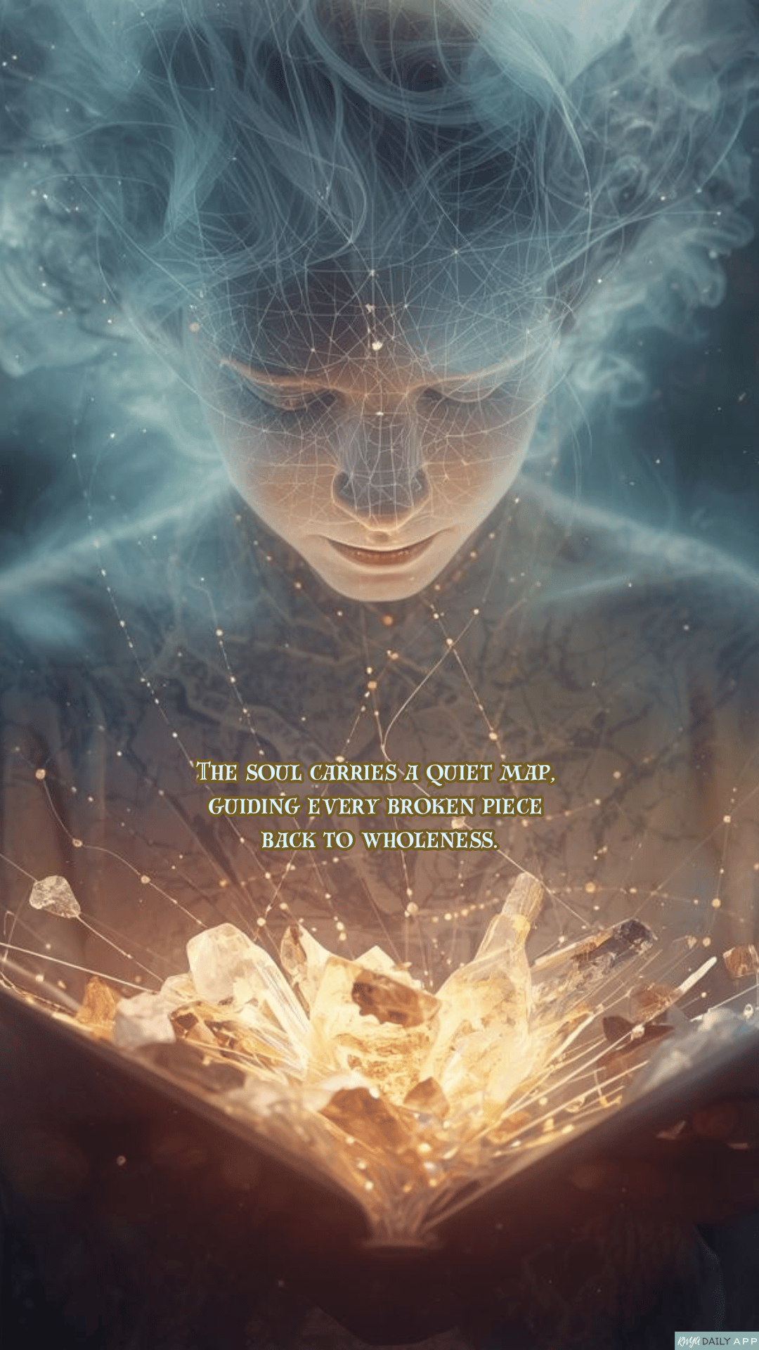 WALLPAPER The soul carries a quiet map, guiding every broken piece back to wholeness.