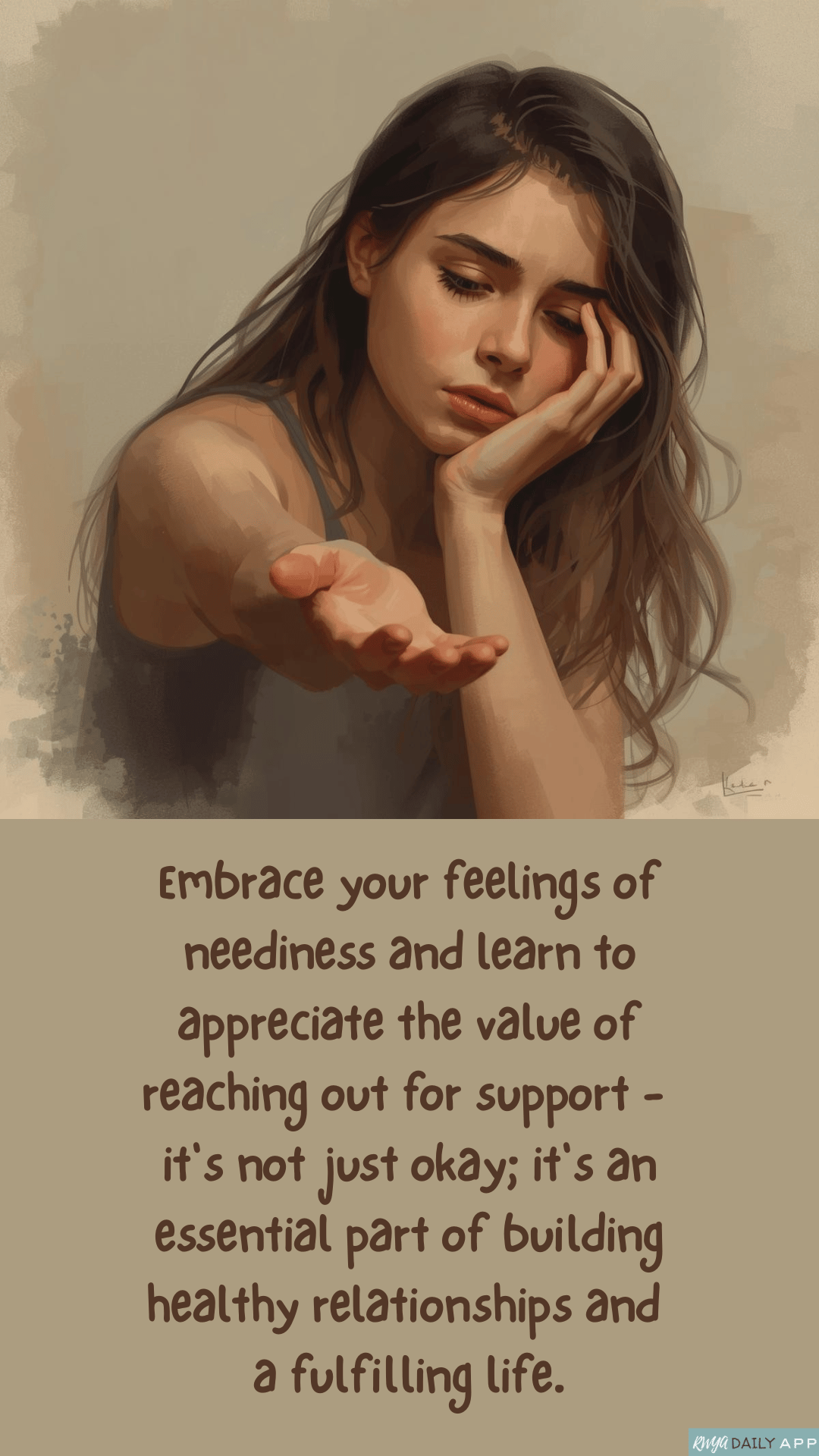 Embrace your feelings of neediness and learn to appreciate the value of reaching out for support - it's not just okay; it's an essential part of building healthy relationships and a fulfilling life.