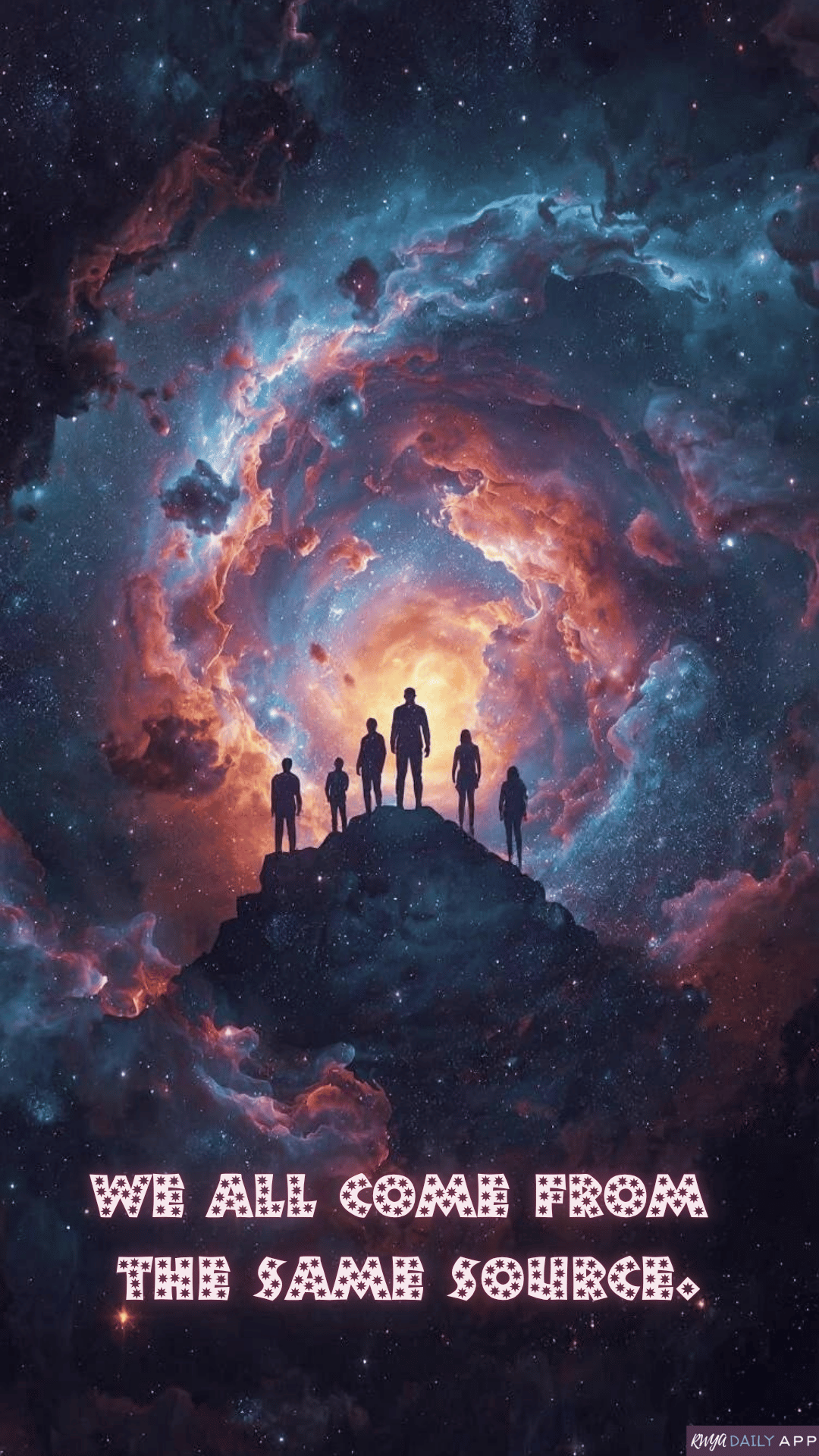 We all come from the same source.