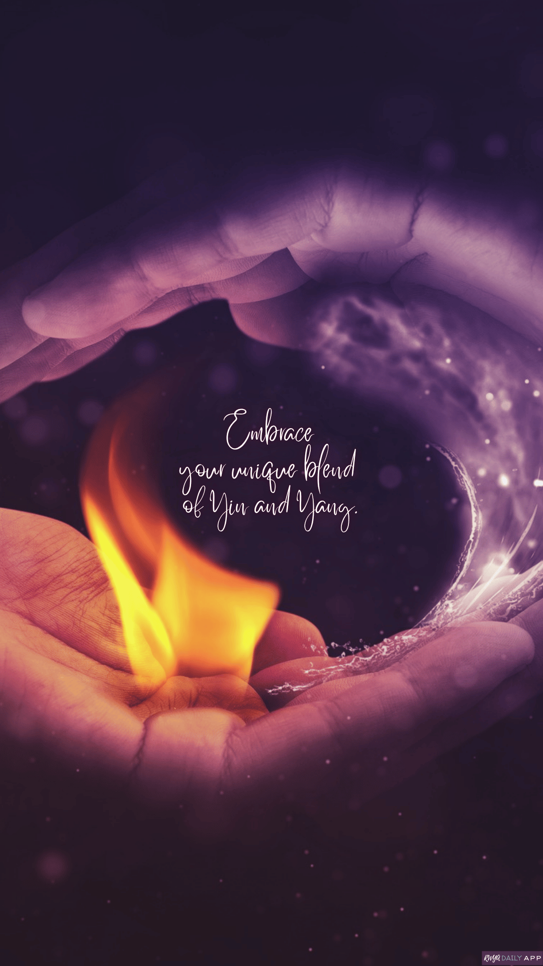 WALLPAPER Embrace your unique blend of Yin and Yang. 