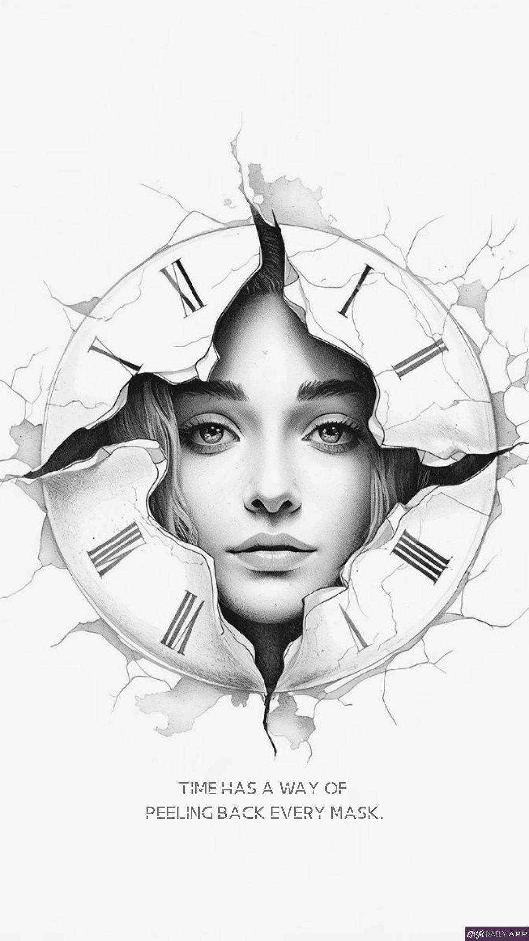 WALLPAPER Time has a way of peeling back every mask.