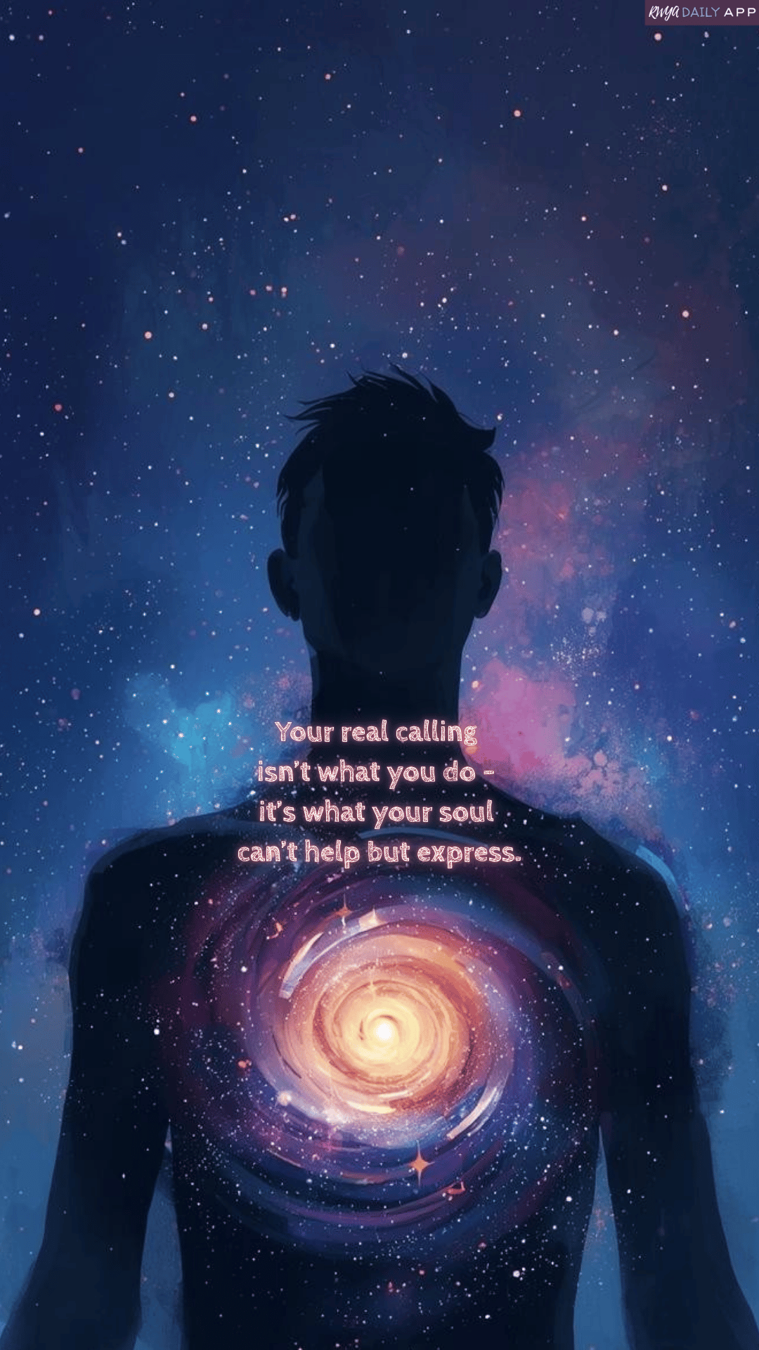 WALLPAPER Your real calling isn’t what you do - it’s what your soul can’t help but express.