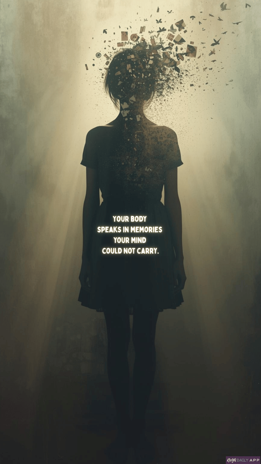 WALLPAPER Your body speaks in memories your mind could not carry. 