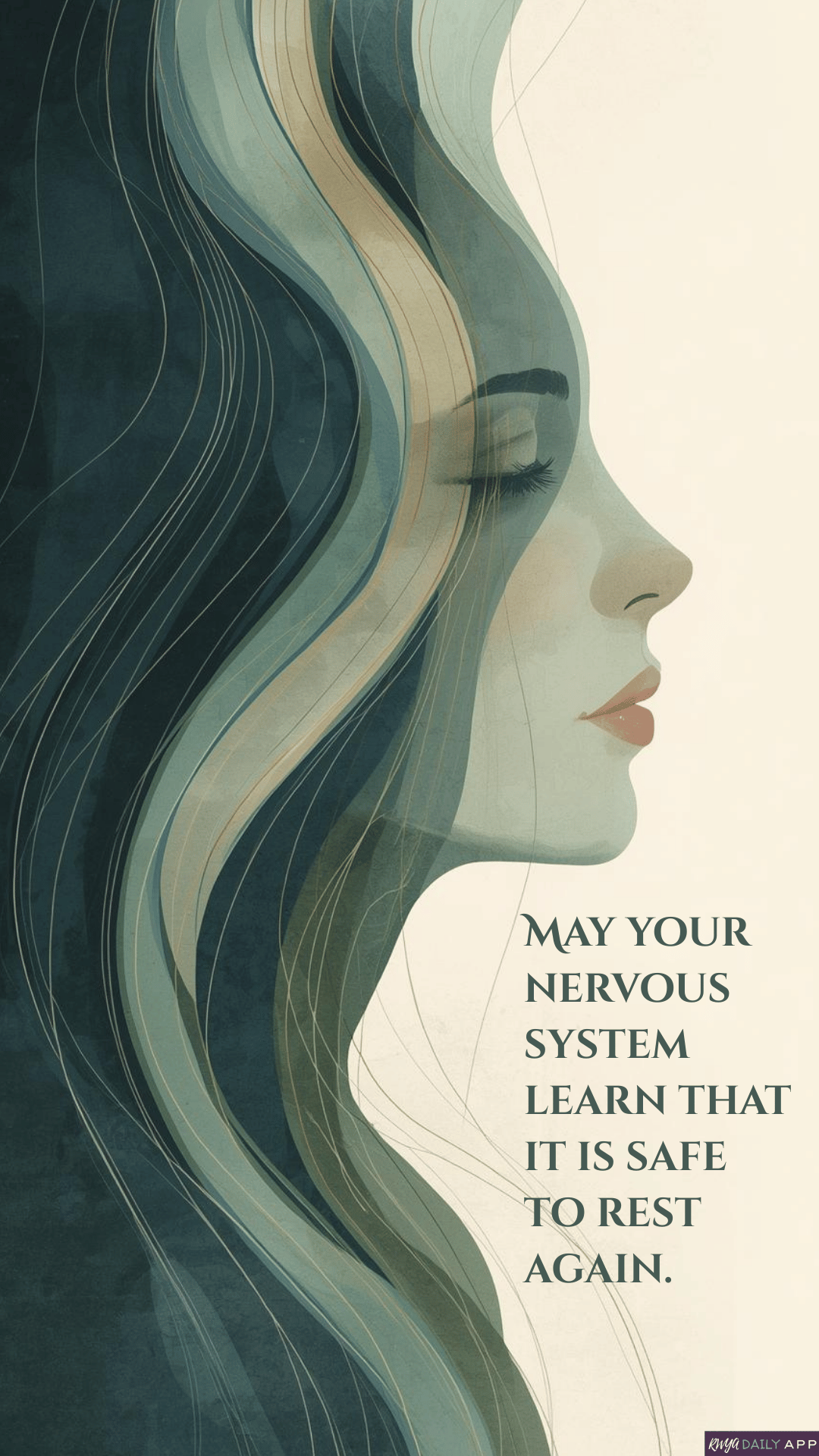 May your nervous system learn that it is safe to rest again. 