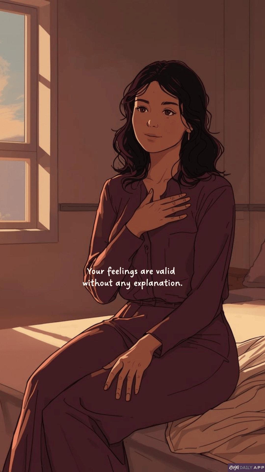WALLPAPER Your feelings are valid without any explanation.