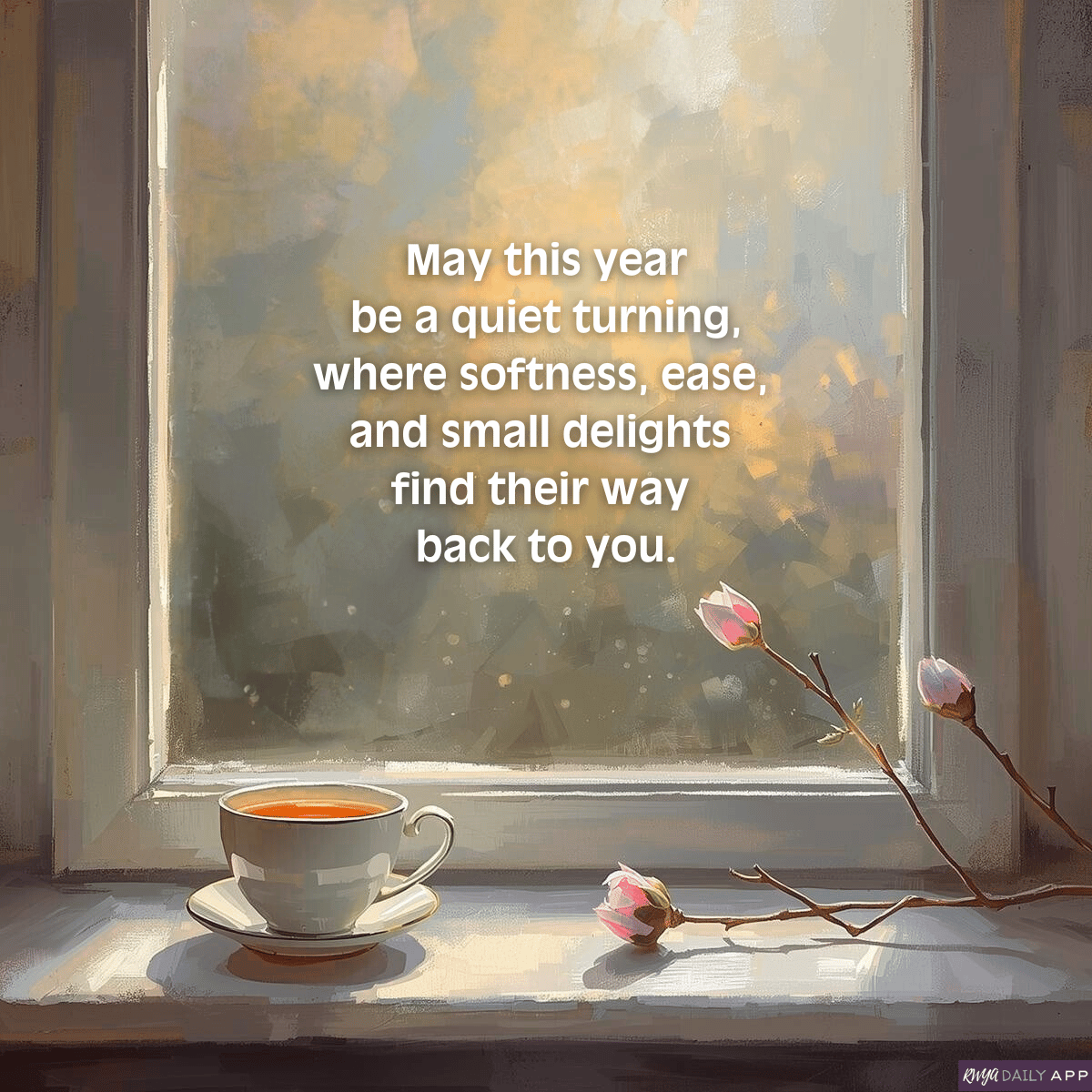 May this year be a quiet turning, where softness, ease, and small delights find their way back to you. 