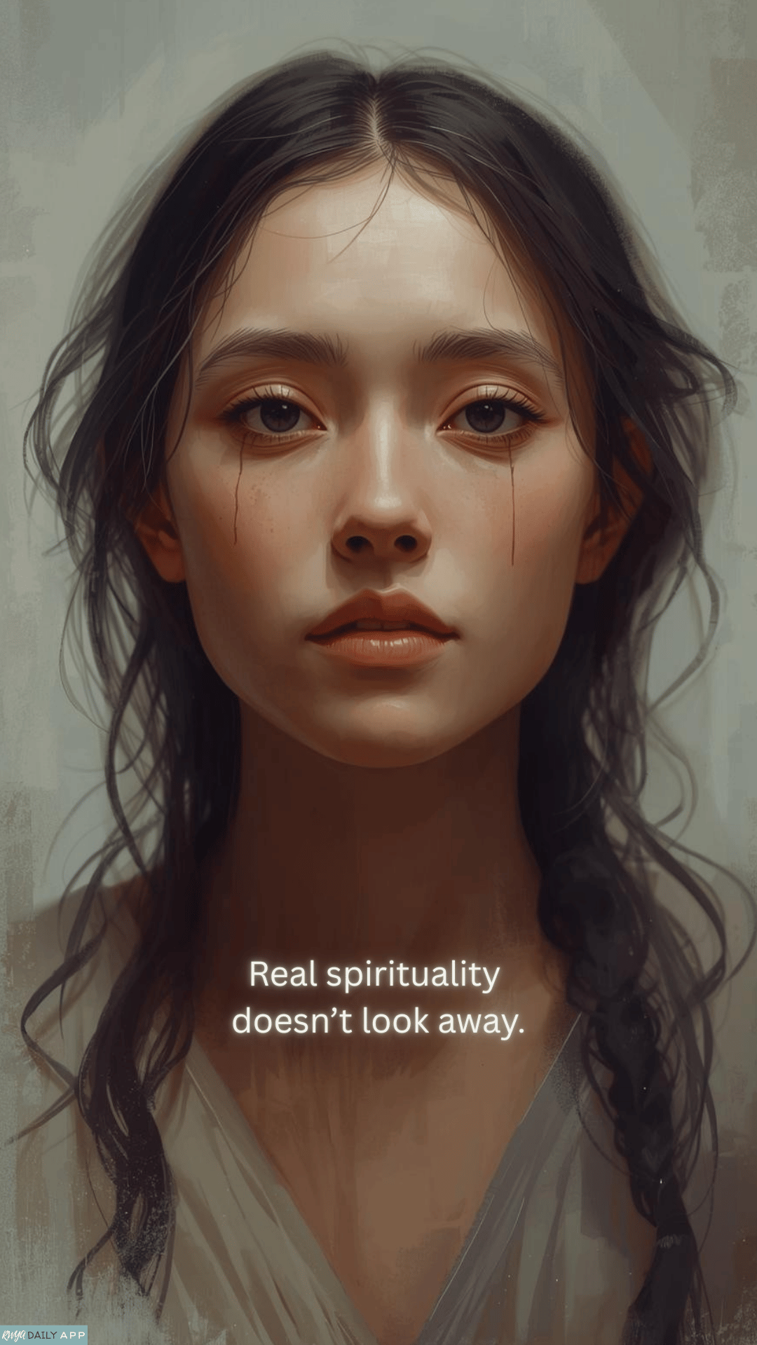 Real spirituality doesn’t look away. 