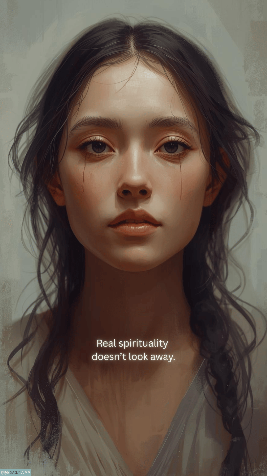 WALLPAPER Real spirituality doesn’t look away. 
