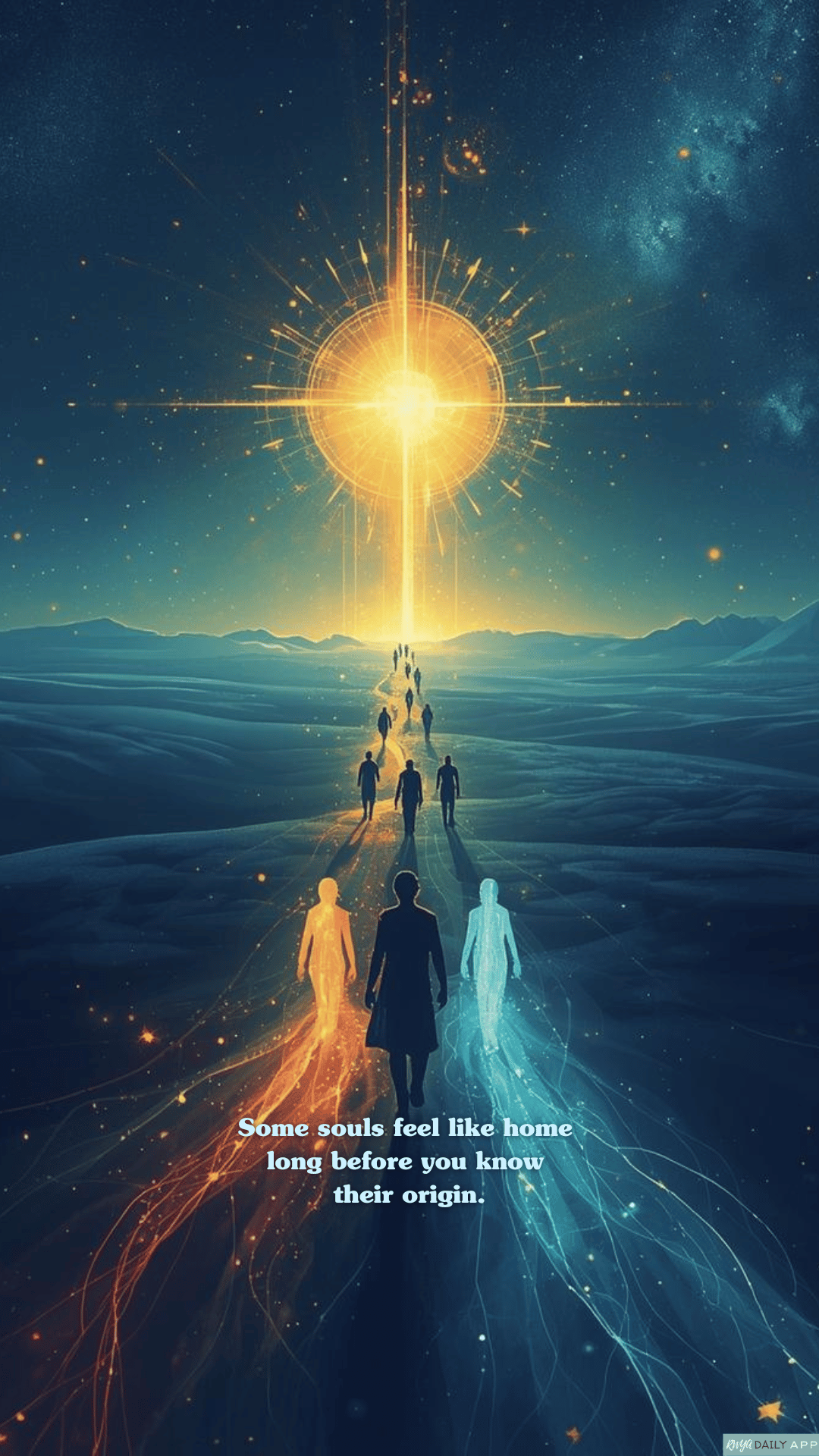 WALLPAPER Some souls feel like home long before you know their origin.