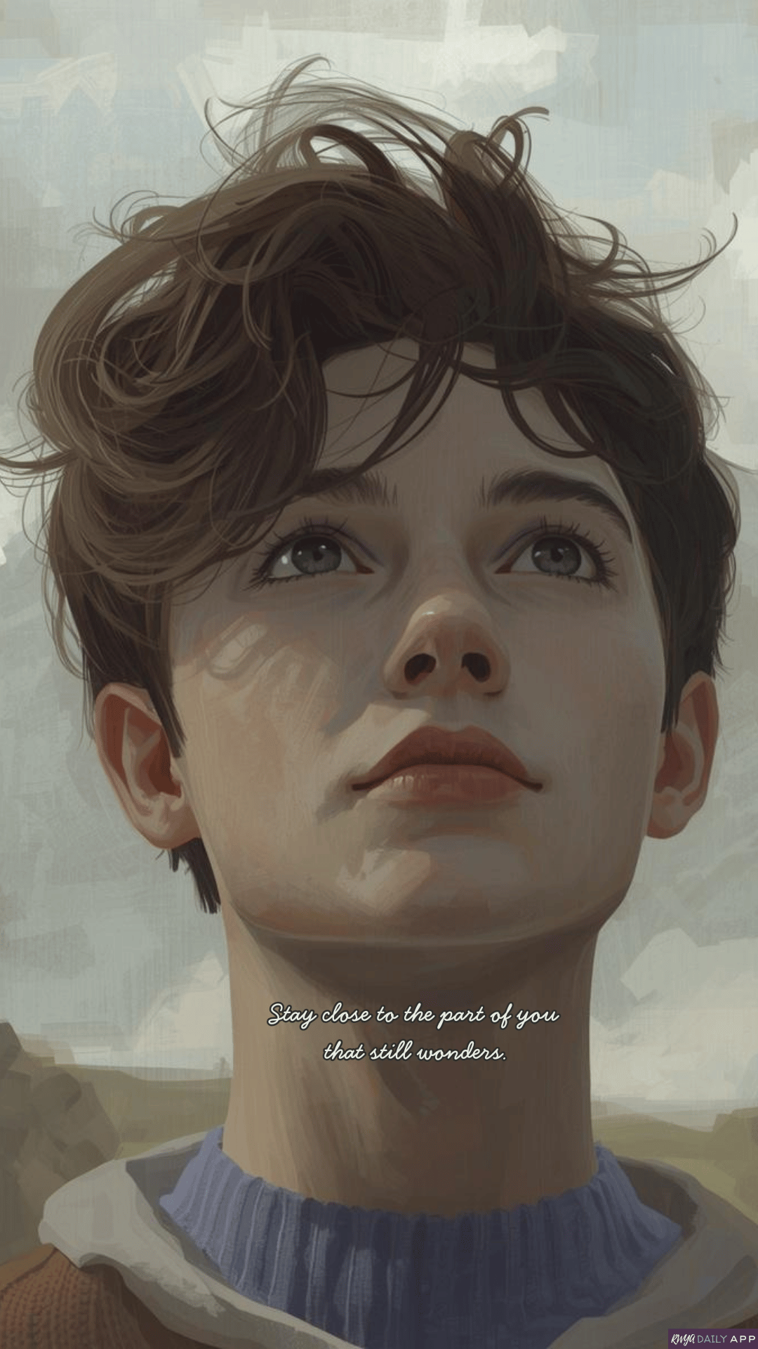 WALLPAPER Stay close to the part of you that still wonders. 