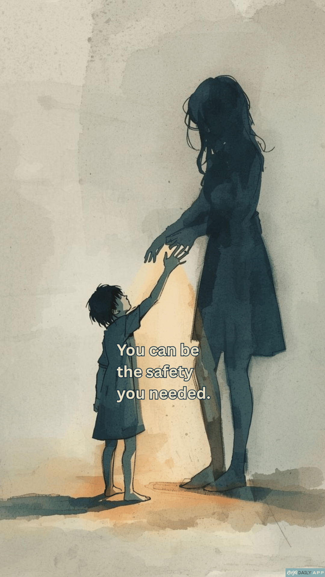 WALLPAPER You can be the safety you needed.