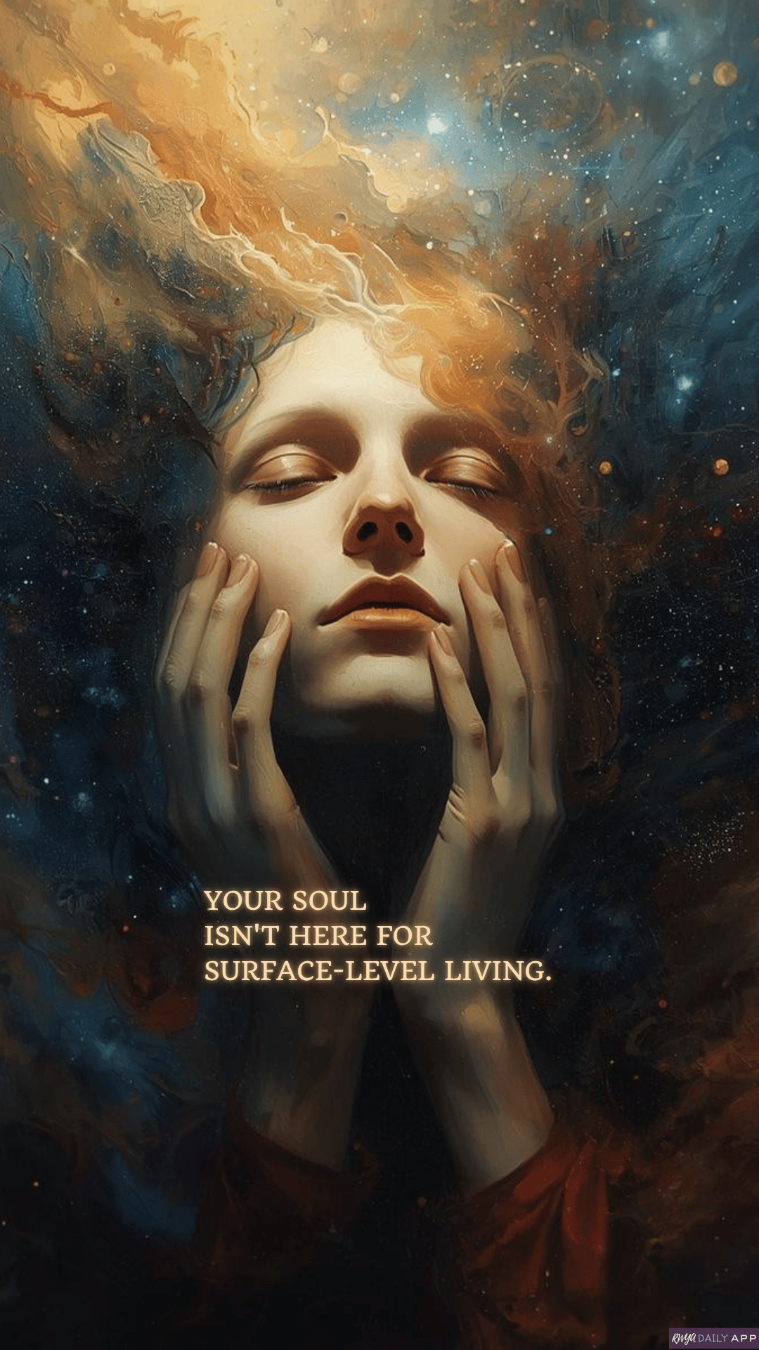 WALLPAPER Your soul isn't here for surface-level living.