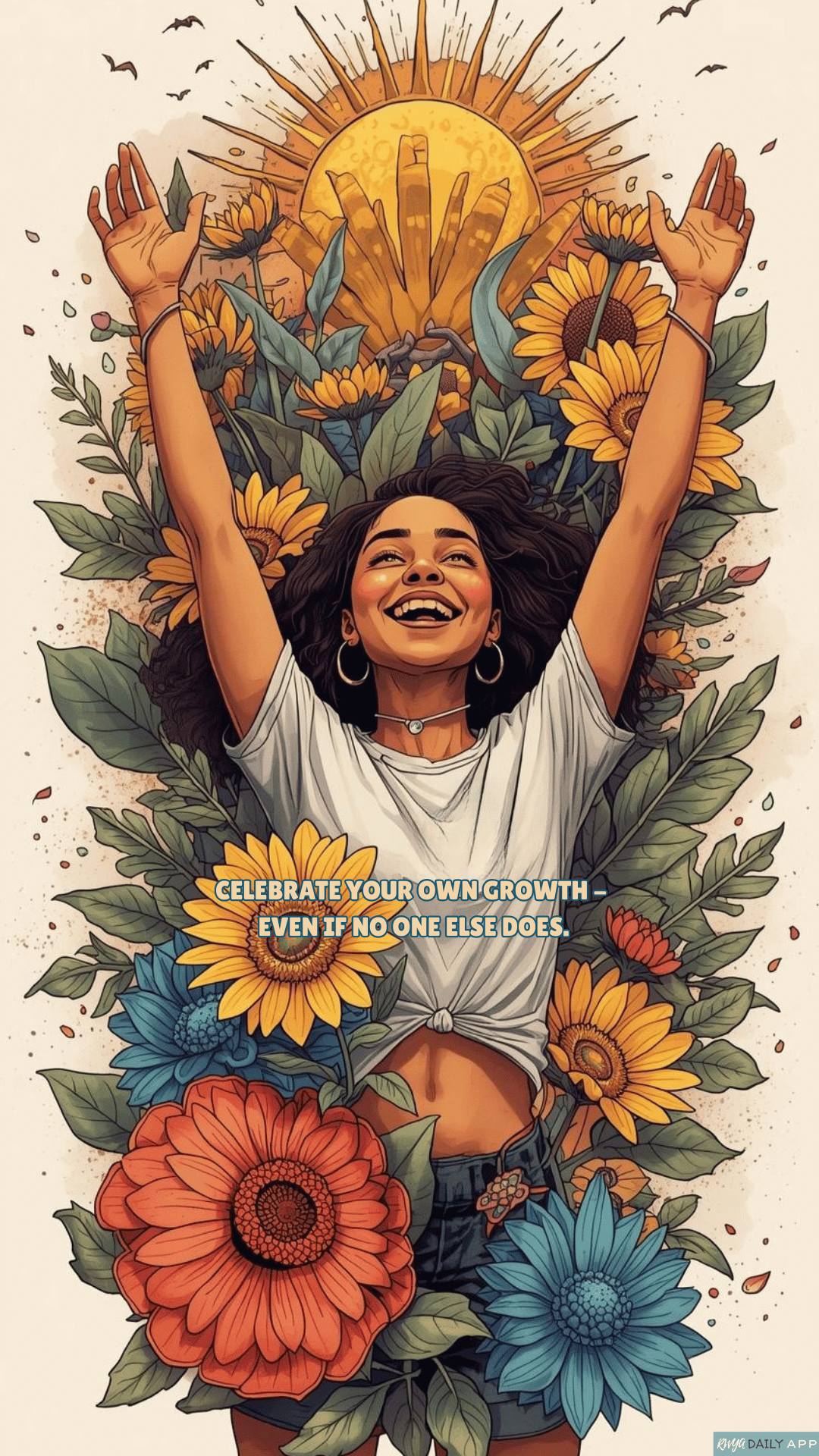 WALLPAPER Celebrate your own growth - even if no one else does. 