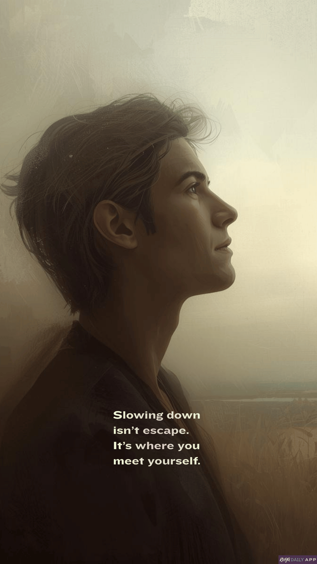 WALLPAPER Slowing down isn’t escape. It’s where you meet yourself.