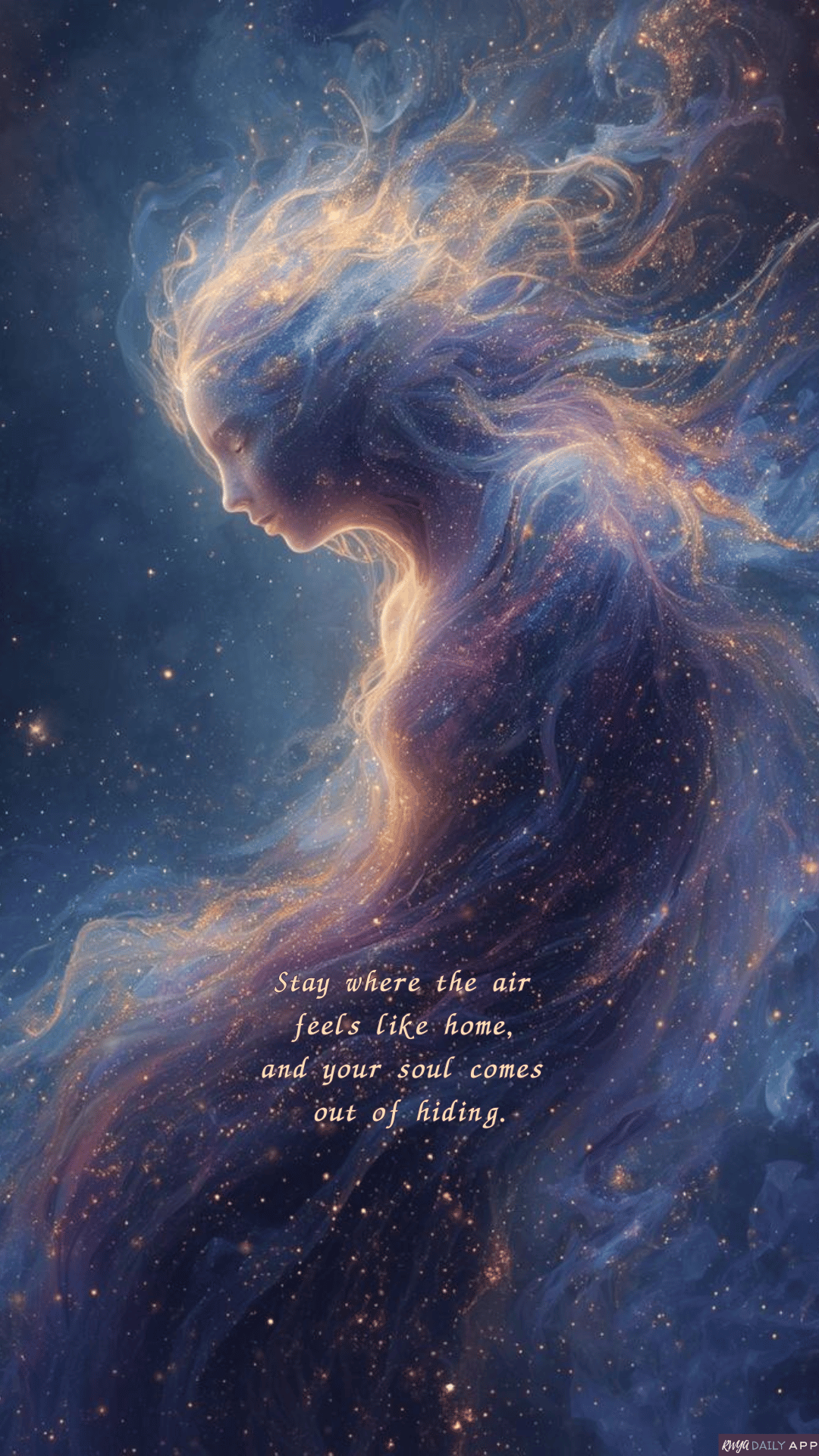 WALLPAPER Stay where the air feels like home, and your soul comes out of hiding.