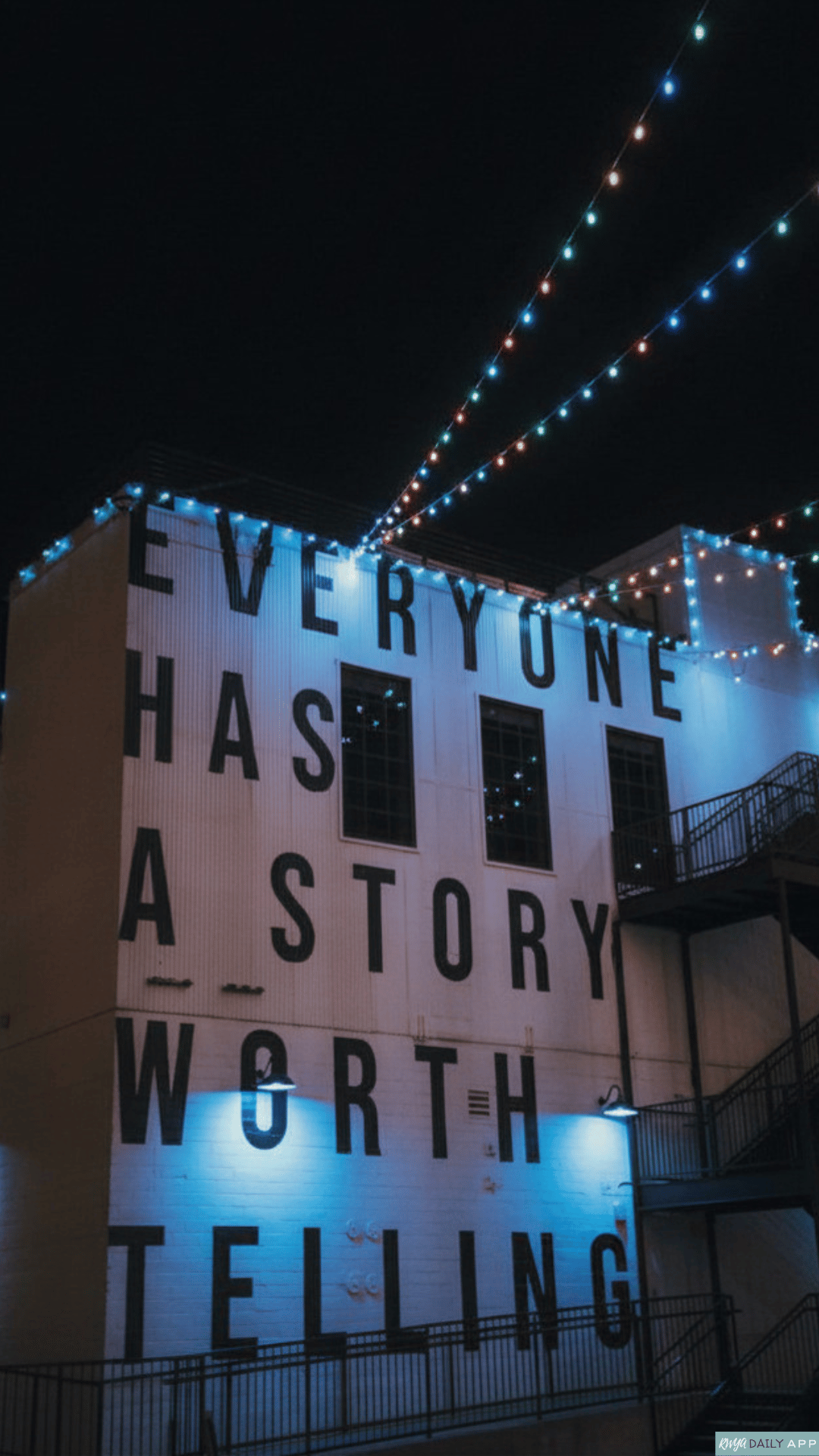 Everyone has a story worth telling.