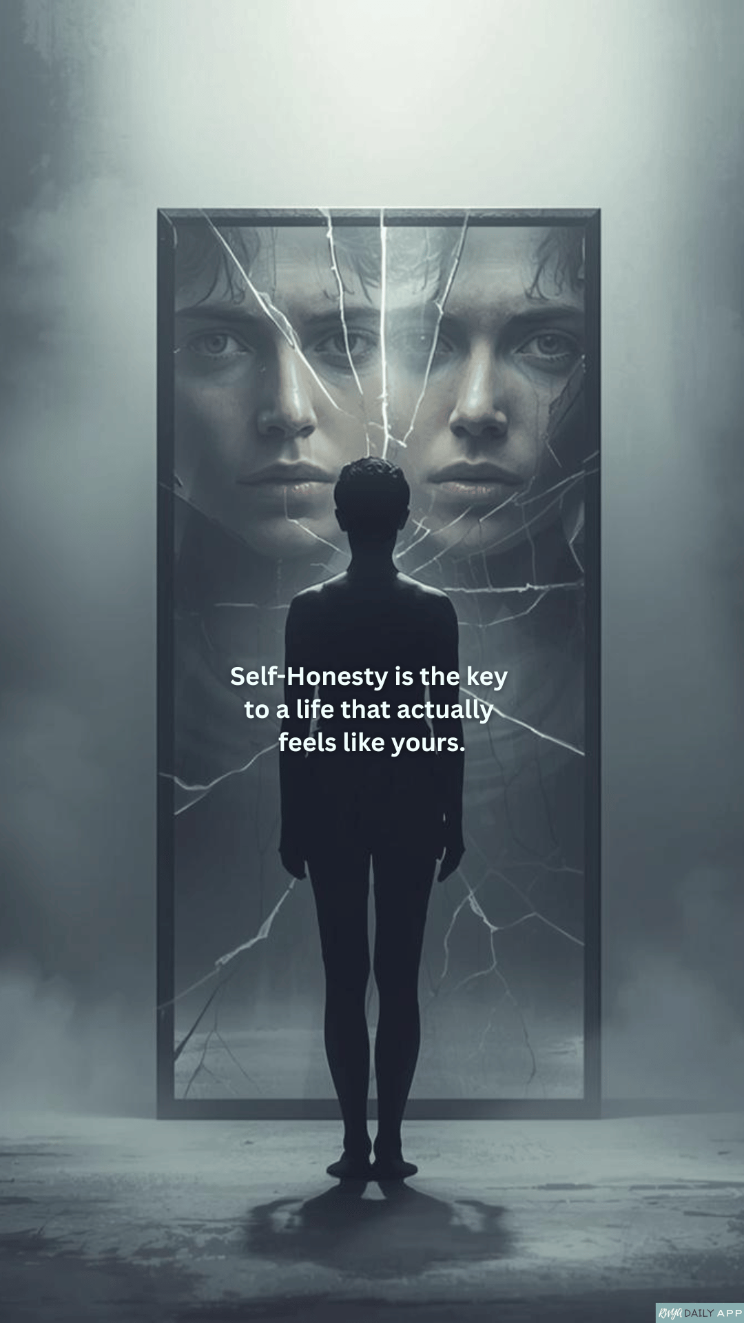WALLPAPER Self-Honesty is the key to a life that actually feels like yours.