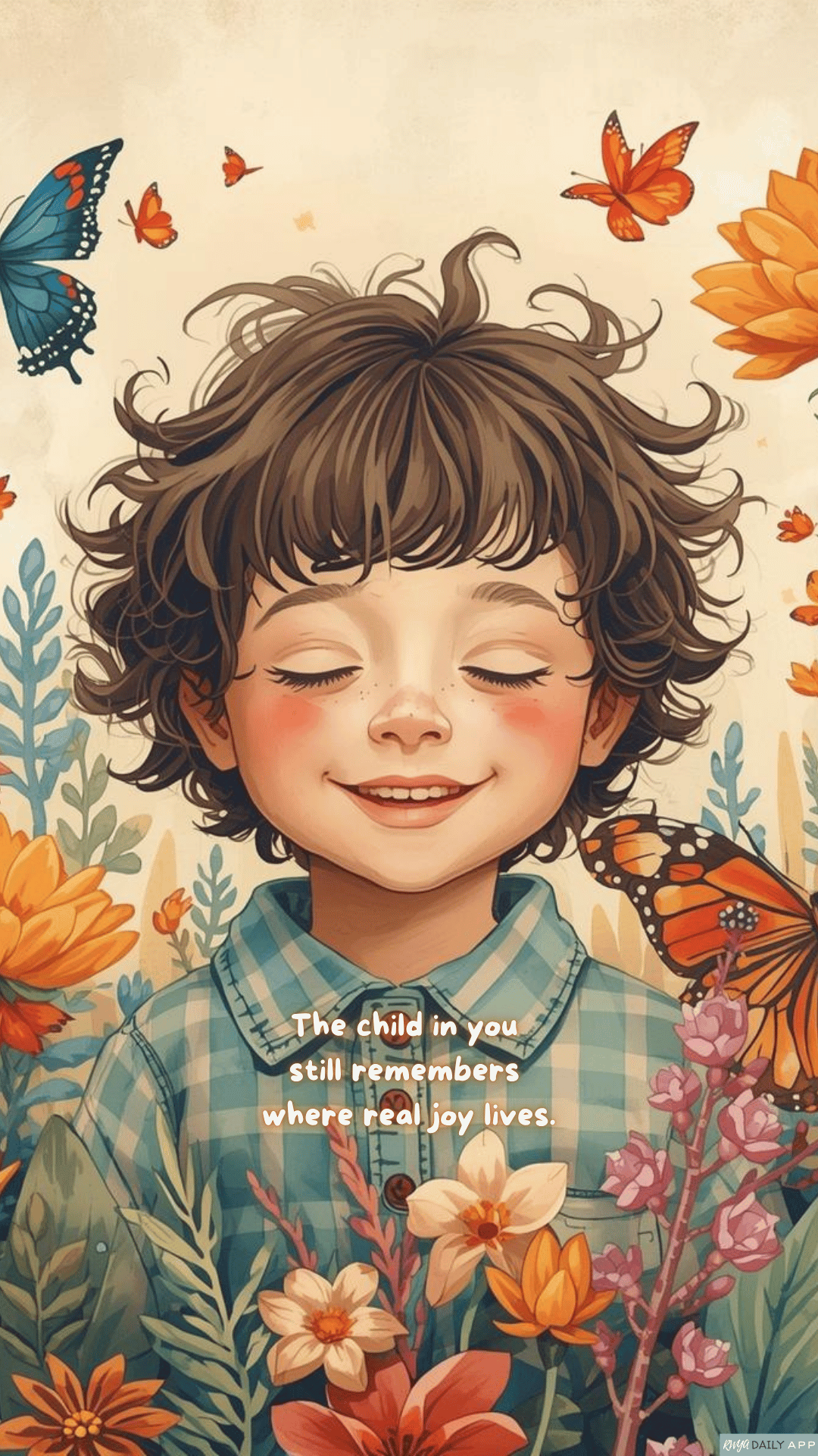 WALLPAPER The child in you still remembers where real joy lives.