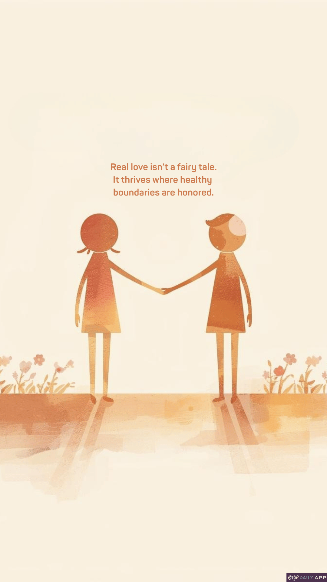WALLPAPER Real love isn’t a fairy tale. It thrives where healthy boundaries are honored. 