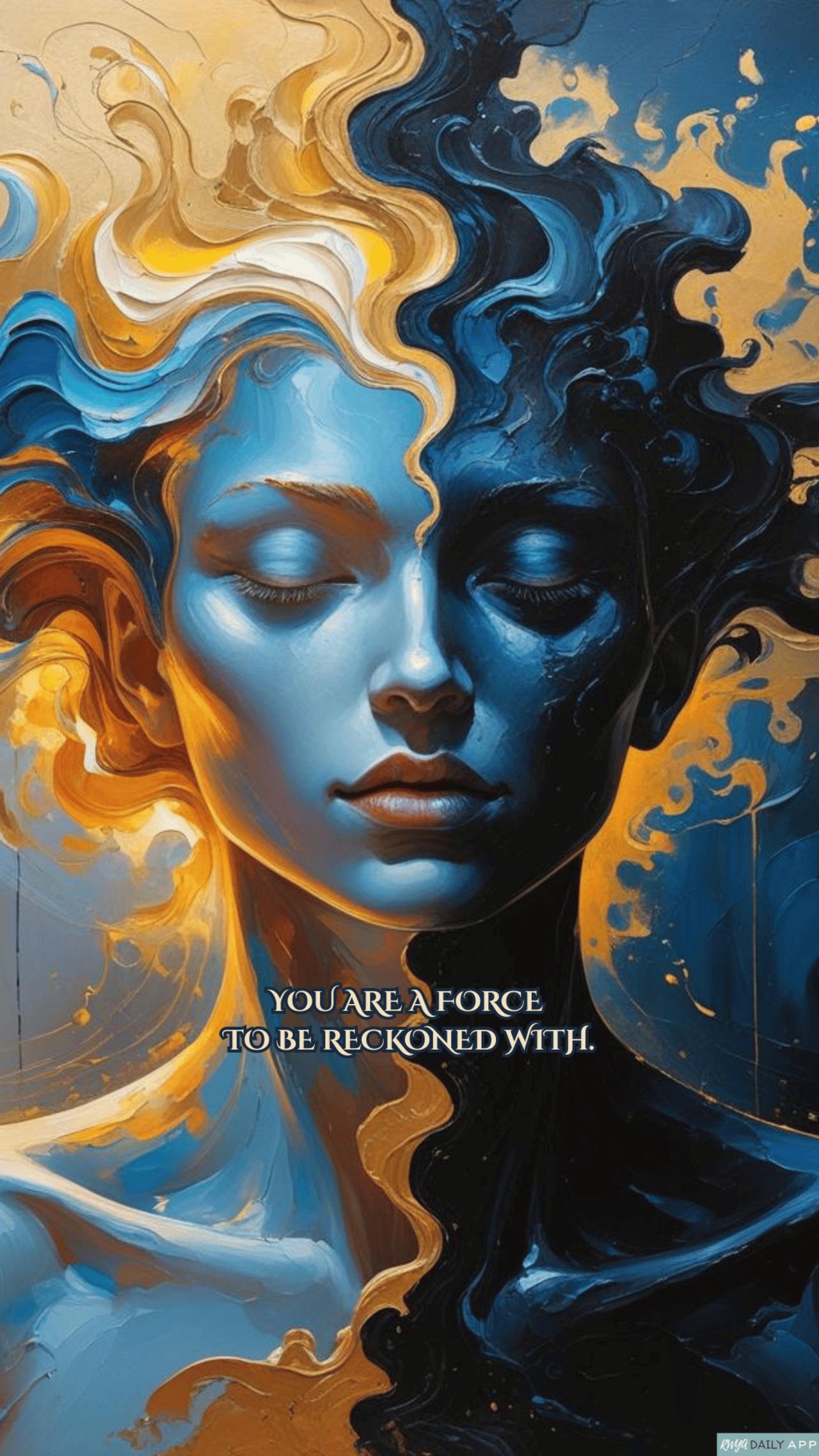 WALLPAPER You are a force to be reckoned with.