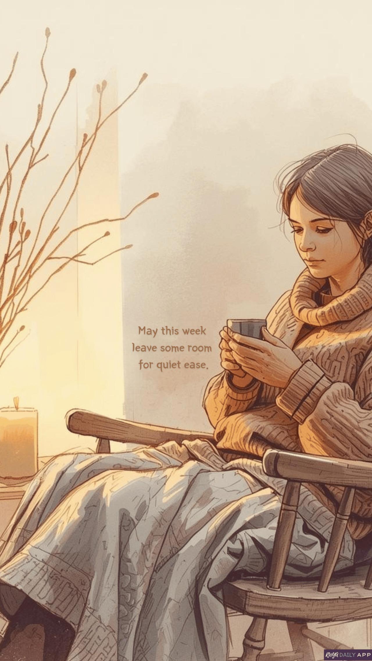 WALLPAPER May this week leave some room for quiet ease.
