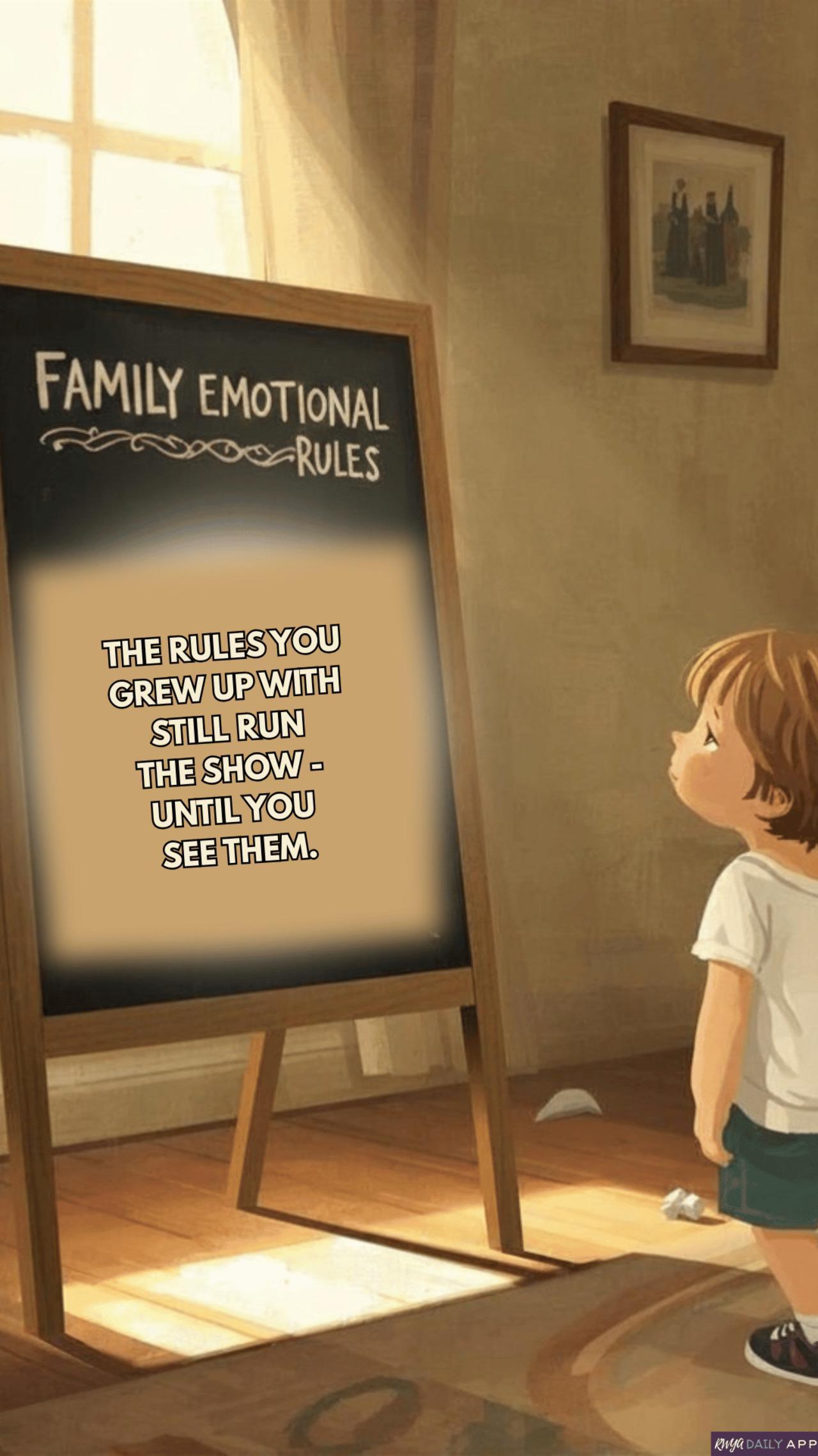 WALLPAPER The rules you grew up with still run the show - until you see them. 