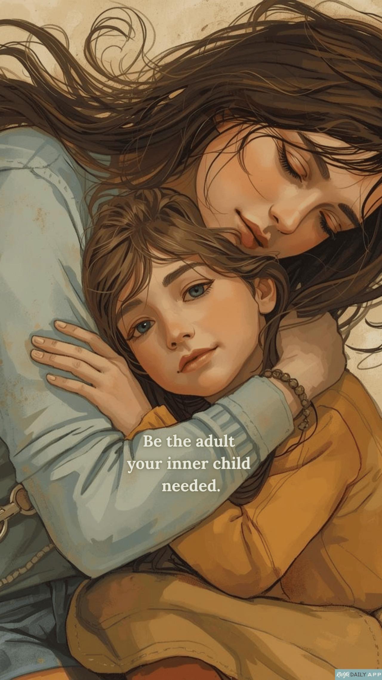 WALLPAPER Be the adult your inner child needed.