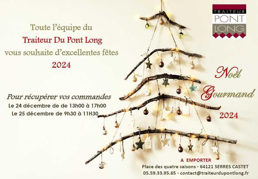 NOTRE MENU DE NOEL 2024 NOTRE MENU DE NOEL 2024