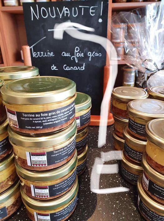 Terrine de foie gras de Boutique du Pont Long