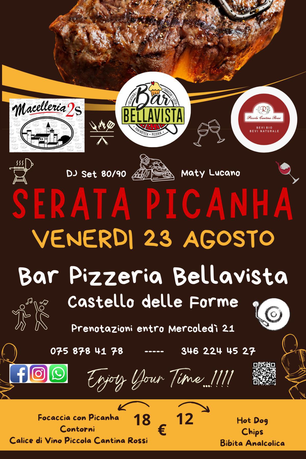Focaccia con Picanha...!!!