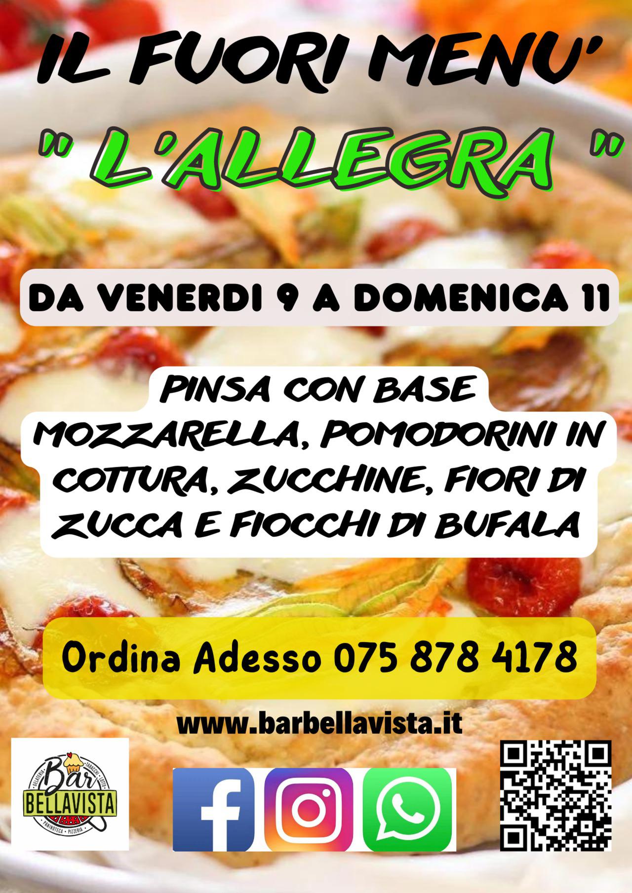 L'ALLEGRA FUORI MENU