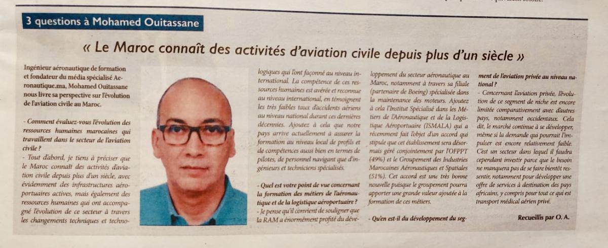 3 questions à Mohamed Ouitassane