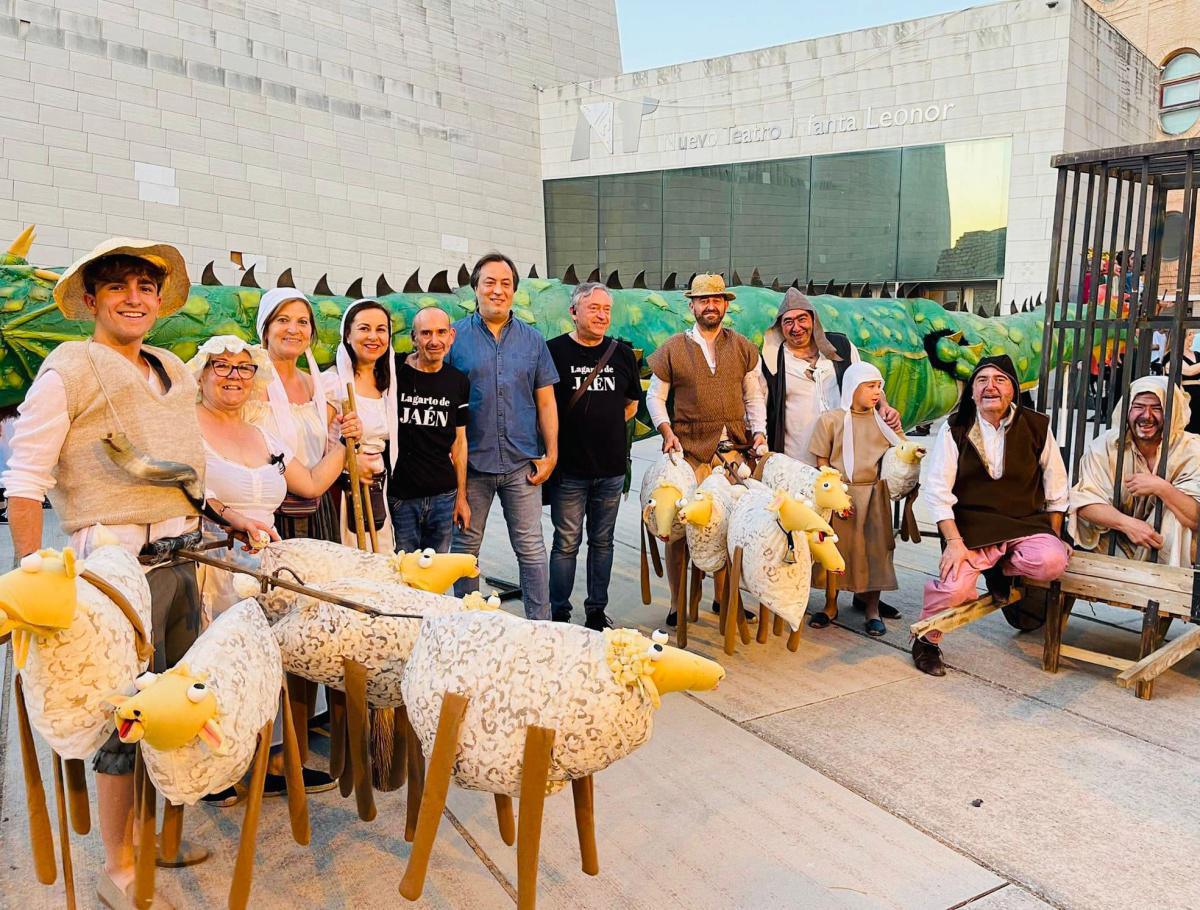 La légende del « lagarto » à Jaén