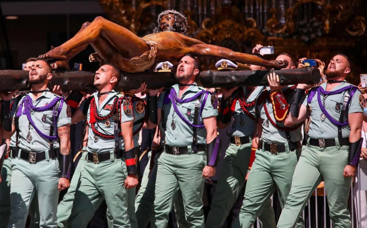 Les Légionnaires et la Semaine Sainte à Malaga Les Légionnaires et la Semaine Sainte à Malaga
