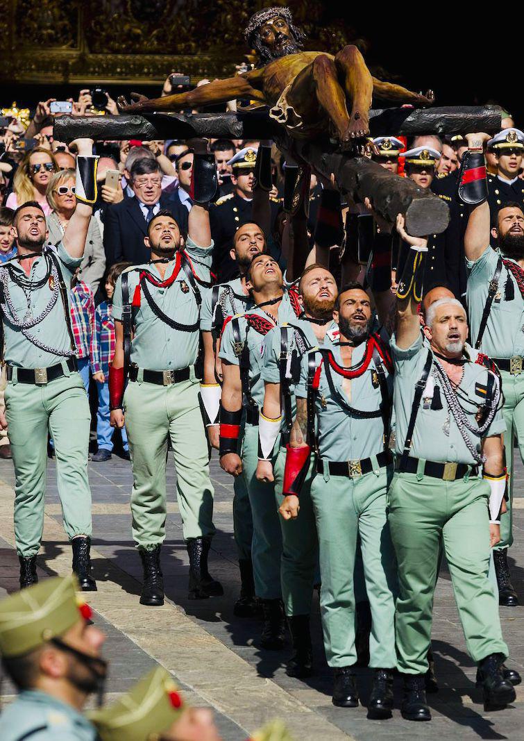 Les Légionnaires et la Semaine Sainte à Malaga Les Légionnaires et la Semaine Sainte à Malaga
