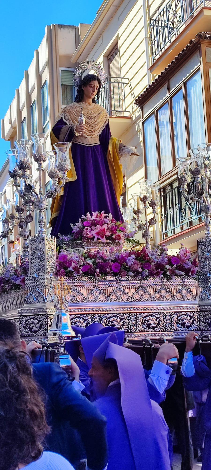 Viernes Santo, procession émouvante à Lucena 