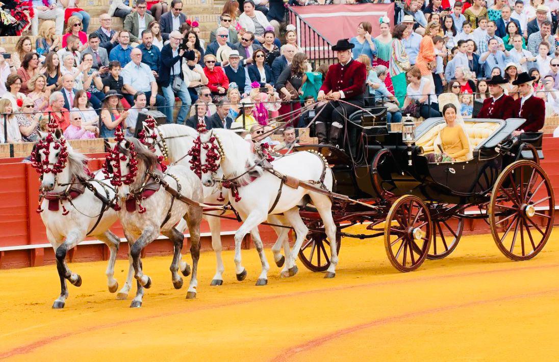 Quand les magnifiques calèches traditionnelles envahissent Séville Quand les magnifiques calèches traditionnelles envahissent Séville