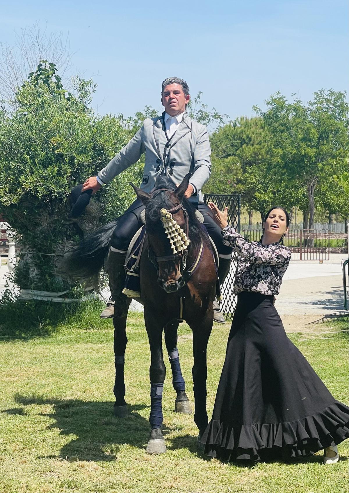 Quand art équestre et flamenco fusionnent  Quand art équestre et flamenco fusionnent