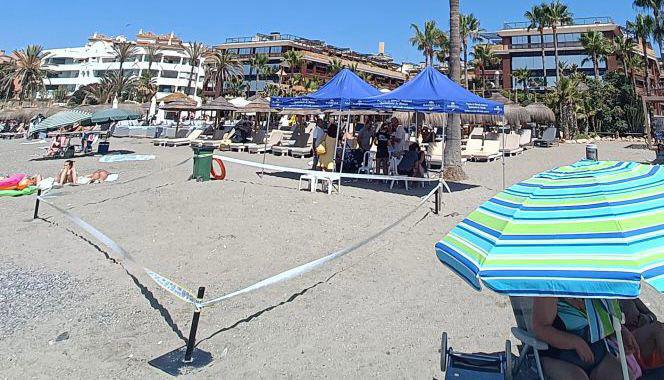 Plus de trois ans plus tard, une tortue Caouanne pond de nouveau ses œufs sur la Costa del Sol Plus de trois ans plus tard, une tortue Caouanne pond de nouveau ses œufs sur la Costa del Sol