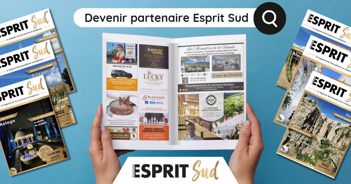 Plus d'une bonne raison de devenir annonceur dans le magazine Esprit Sud Plus d'une bonne raison de devenir annonceur dans le magazine Esprit Sud