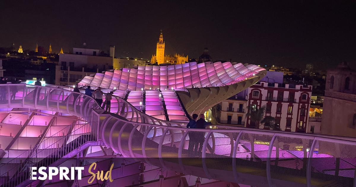 « Aurora » le spectacle de lumière qui habille « Las Setas » à Séville