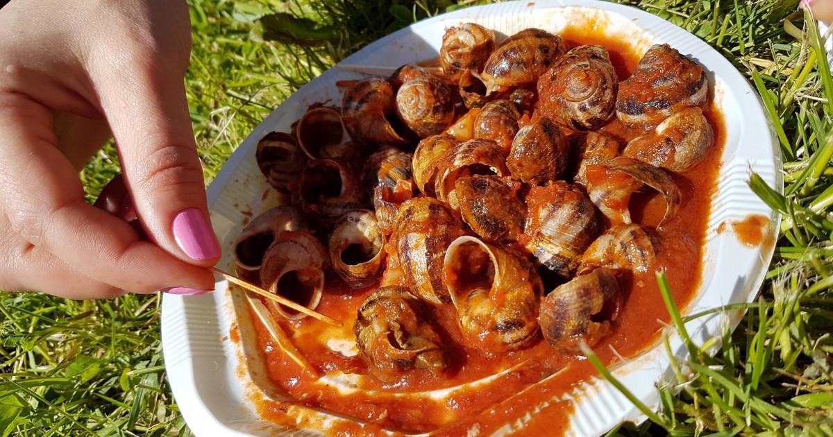Les escargots à la fête à Riogordo ce weekend ! 
