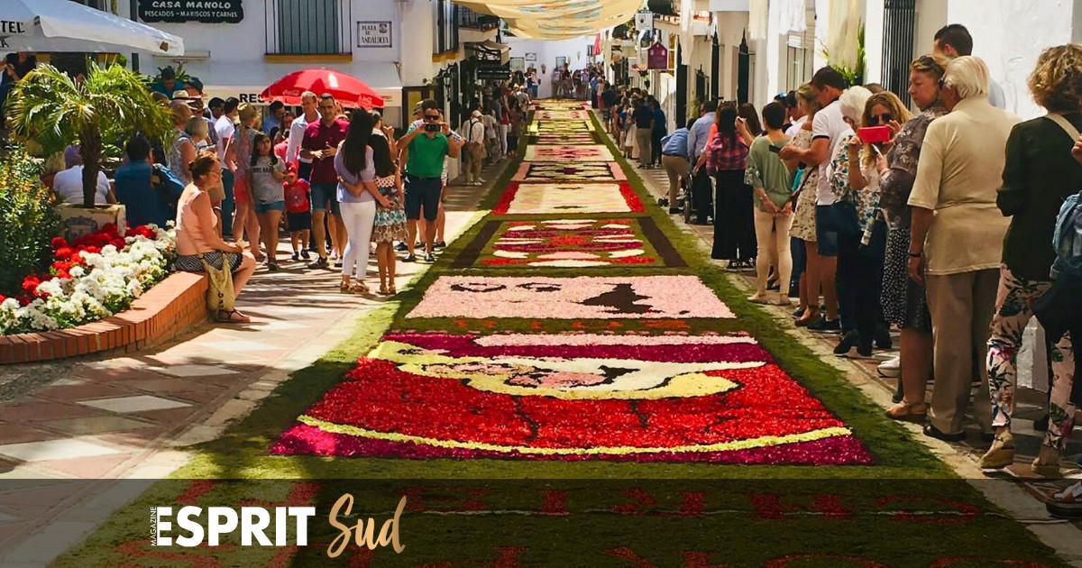 Ce dimanche, pluie de pétales et ambiance magique à Benalmádena Pueblo