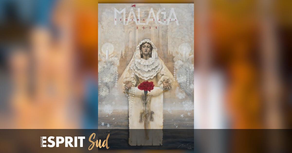 L'affiche de la Semana Santa de Málaga 2025 dévoilée L'affiche de la Semana Santa de Málaga 2025 dévoilée