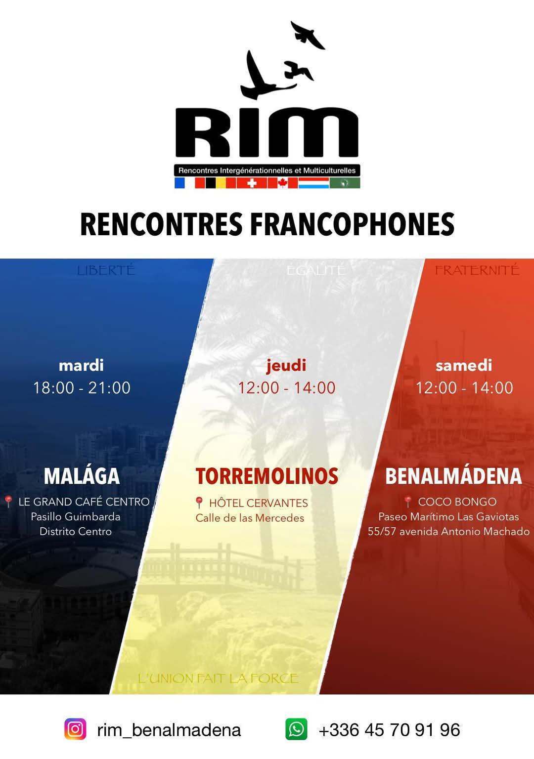RIM (rencontres francophones) RIM (rencontres francophones)